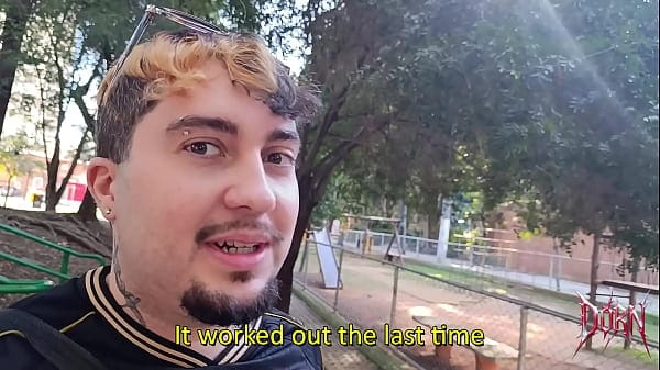 Skinny Guy at the Park Gets Fucked Hard